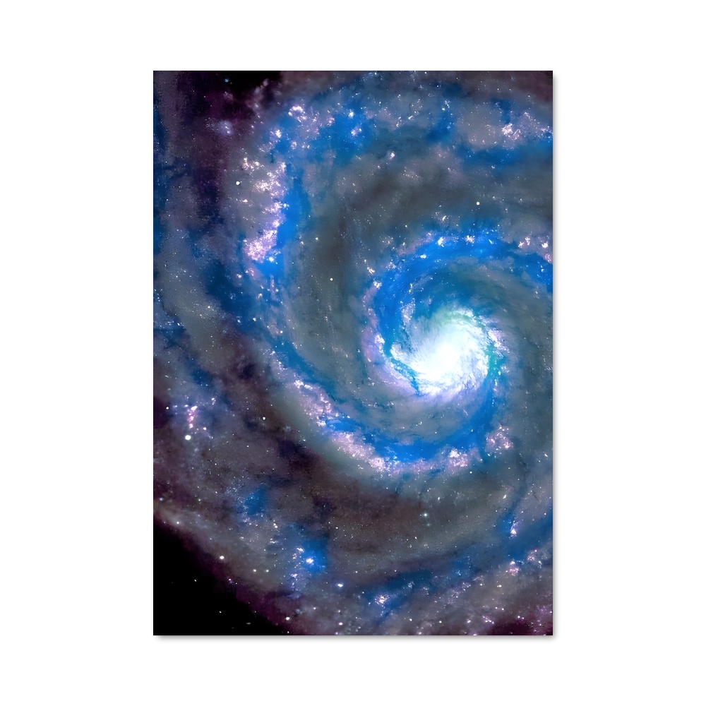 Poster Spirale Envoûtante Galactique